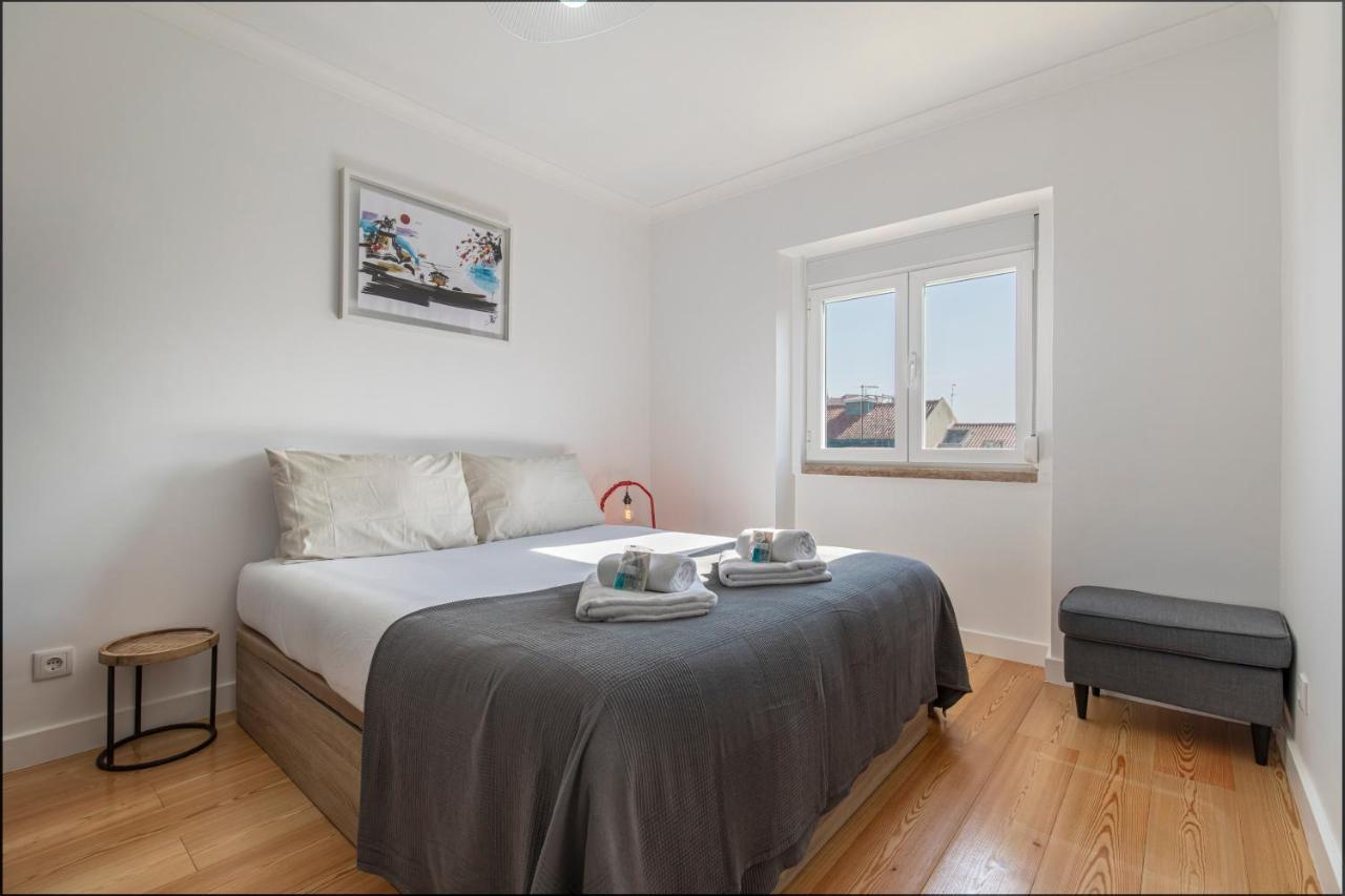 Lovelystay - Sunny 1Bdr Apartment W/Terrace Lissabon Exterior foto